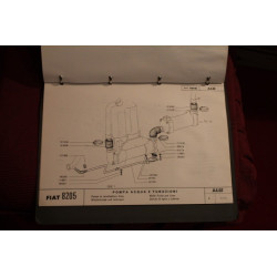 ENGINE  8205      SPARE PARTS CATALOGUE (1979) good condition ( cover with little defect)