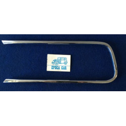 FRONT TRIMS CURVED CHROME (PAIR)