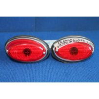 AURELIA B20 3-4-5-6 SERIE COPPIA FANALINI  BASE INOX